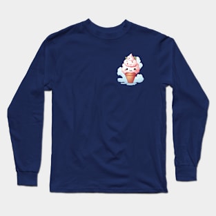 Cute Ice Cream Long Sleeve T-Shirt